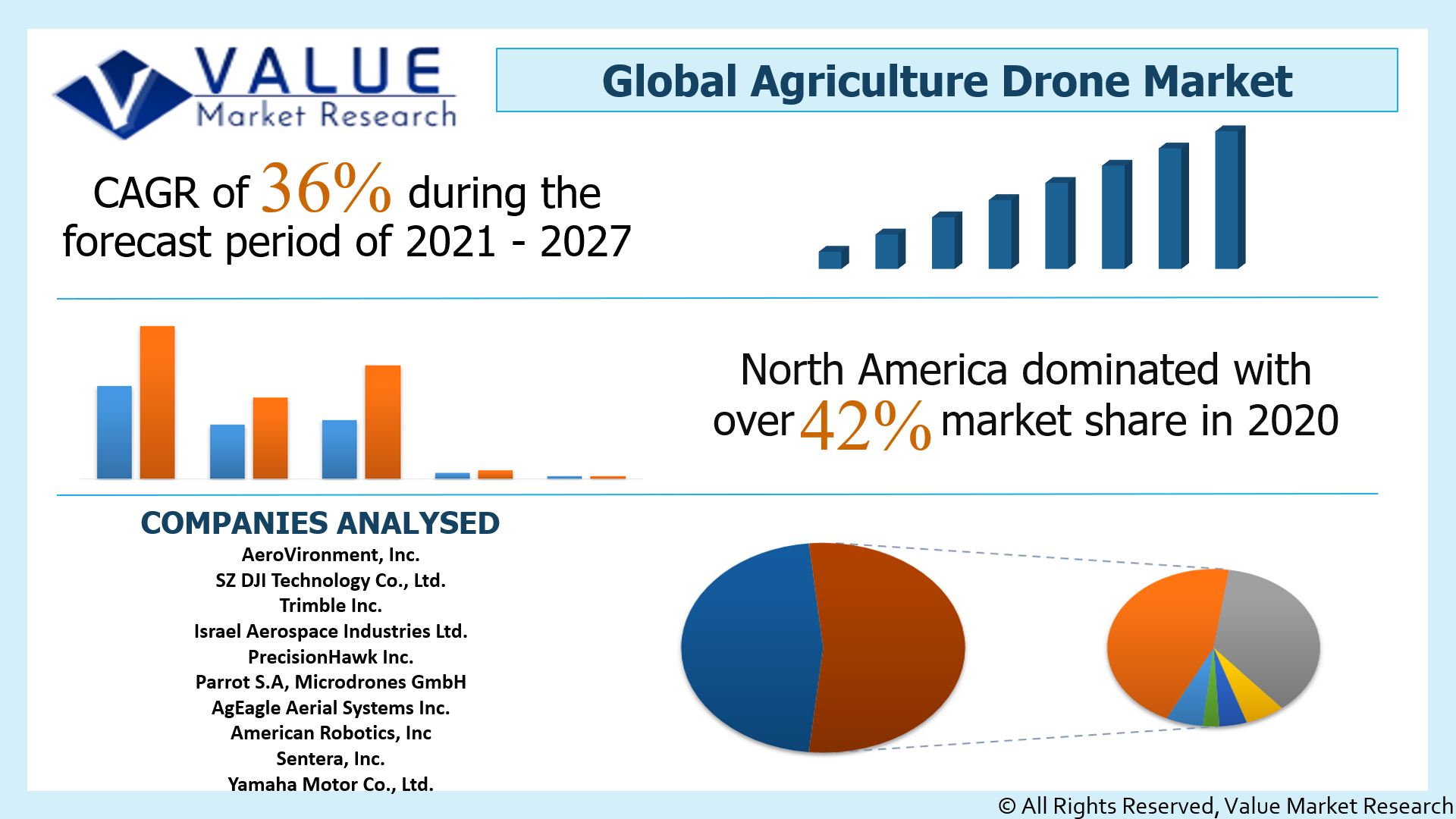 Global Agriculture Drone Market Share
